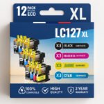 Pack compatible BROTHER LC-123 12 cartouches