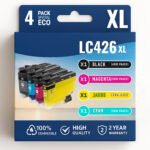 Pack compatible BROTHER LC426XL, 4 cartouches