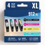 Pack de 4 Cartouches Compatibles HP 912XL