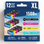 Pack 12 cartouches compatibles CANON PGI1500 XL