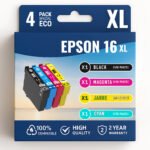 Pack 4 cartouches compatibles EPSON 16XL