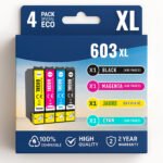 Pack 4 cartouches compatible EPSON 603 XL