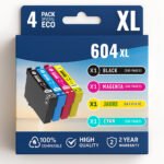 Pack compatible avec EPSON 604 XL, 4 cartouches