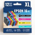 Pack 12 cartouches compatibles EPSON 16XL