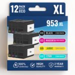 Pack 12 Cartouches compatibles HP 953 XL