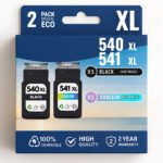 Pack compatible avec CANON PG-540 XL/CL-541 XL noir et couleur