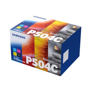 Multipack - Cartouches de toner d'origine Samsung CLT-P504C (Noir, Cyan, Magenta, Jaune) - SU400A