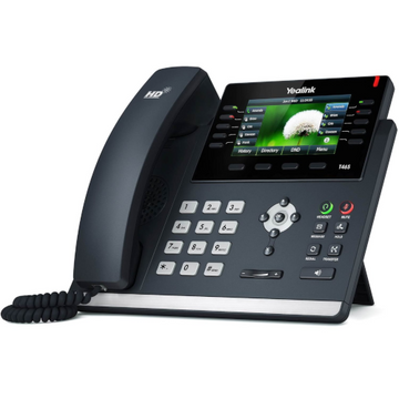 Téléphone SIP 16 comptes Giga PoE couleur 4" - T46S