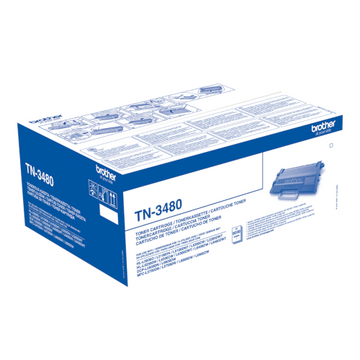 Cartouche de toner d'origine Brother TN-3480 noir – très haute capacité 8000 pages