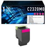 Cartouche de Toner Magenta Compatible Lexmark C2320M0 – 1 000 pages