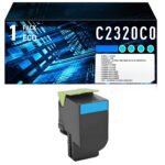 Cartouche de Toner Cyan Compatible Lexmark C2320C0 – 1 000 pages