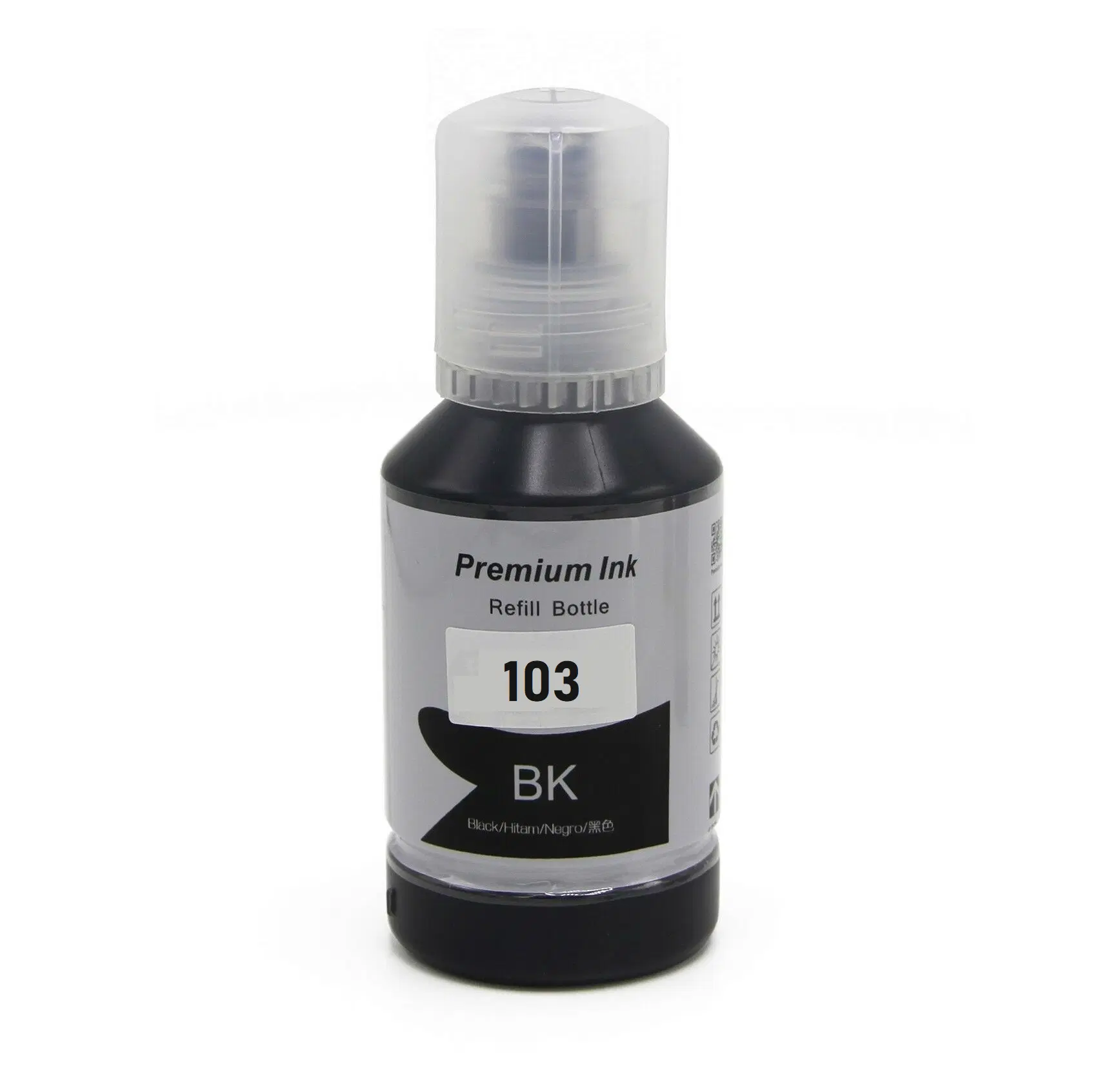 Epson-103 Bouteille d'encre noire compatible Epson 103 grand format 130ml – EcoTank 8900 pages