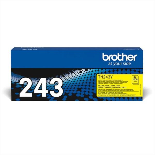 Cartouche de toner d'origine Brother jaune TN-243Y